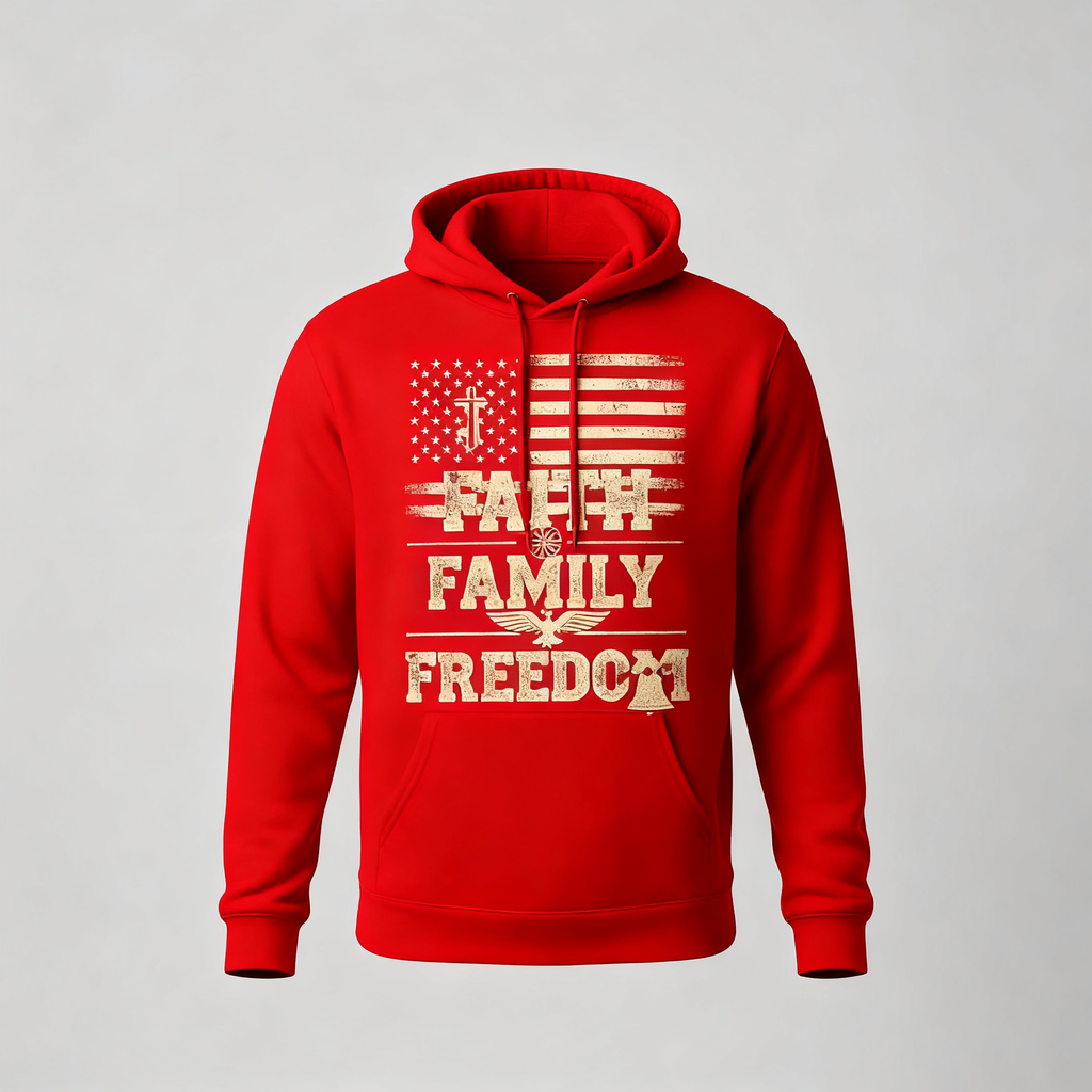 Faith Family Freedom Hoodie