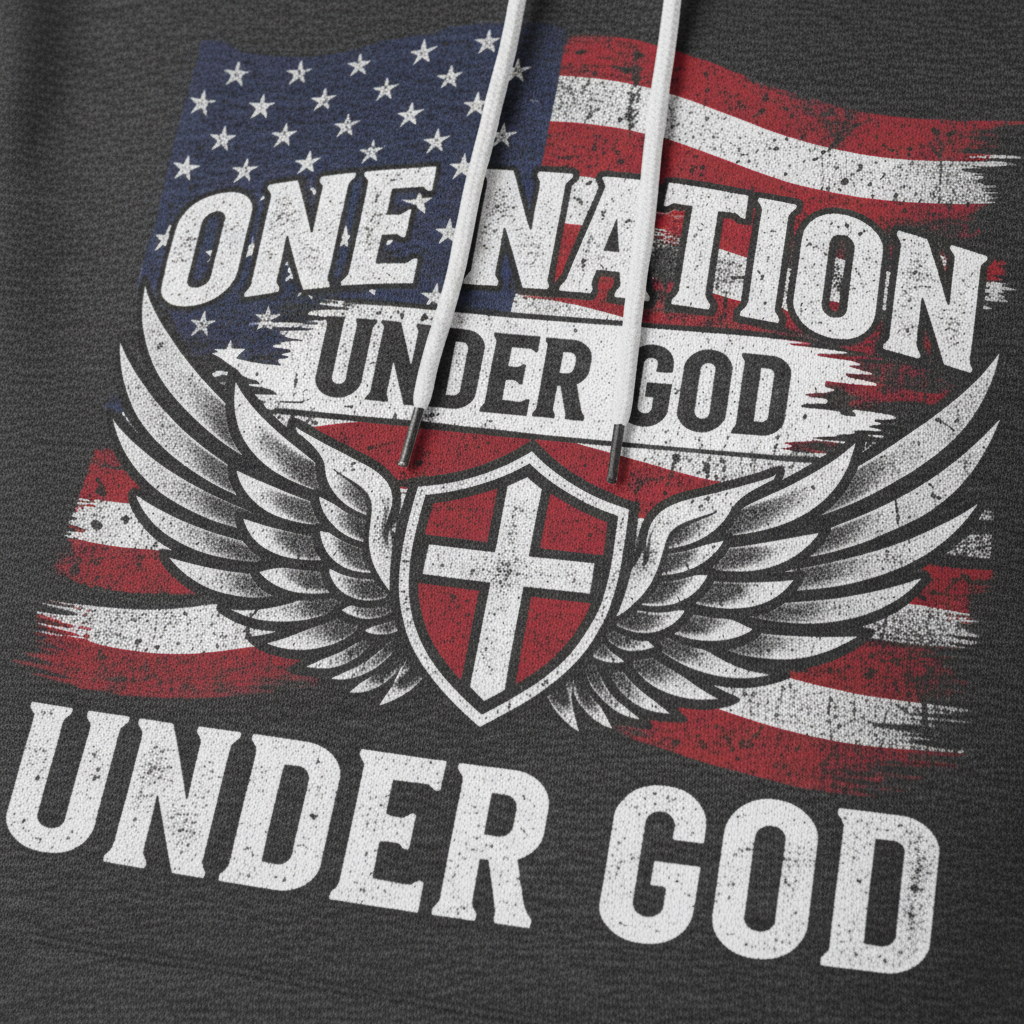 One Nation Under God Hoodie
