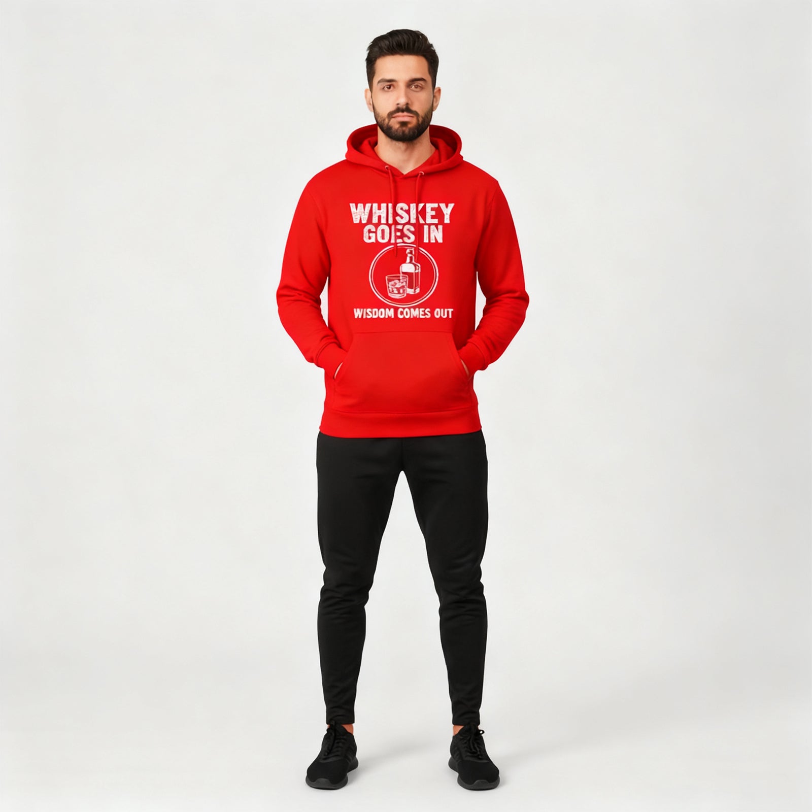 Whiskey Goes In; Wisdom Comes Out Hoodie