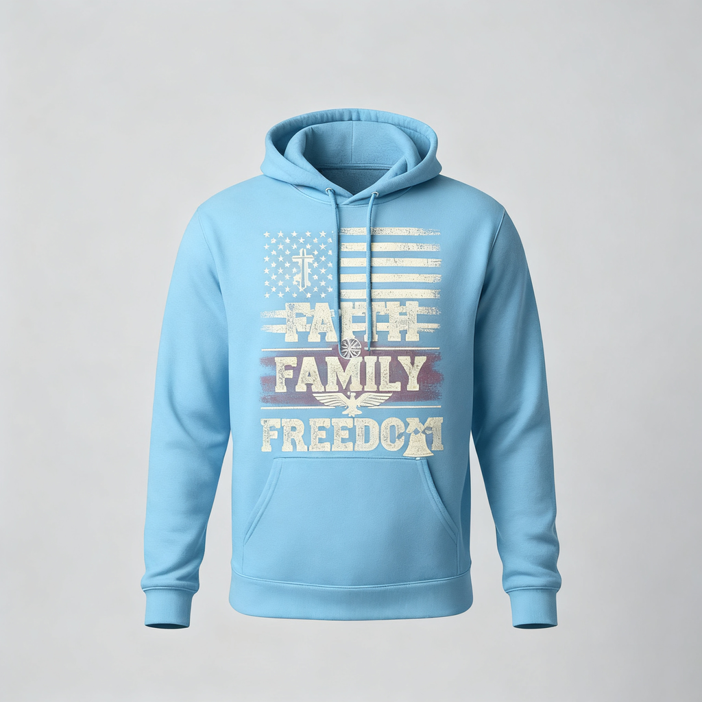 Faith Family Freedom Hoodie