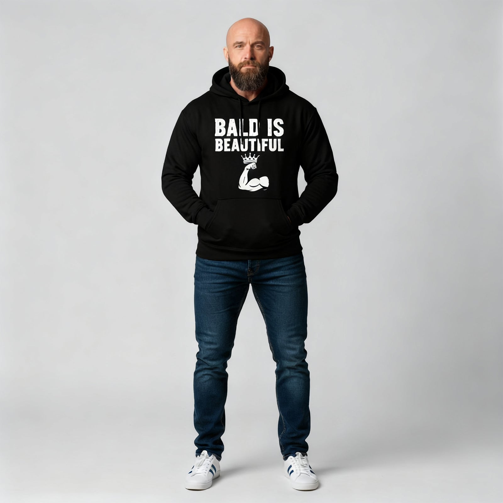 Bald Is Beautiful Hoodie