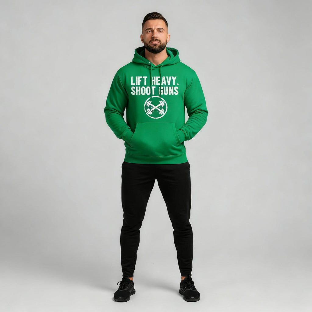 Lift Heavy. Shoot Guns. Hoodie