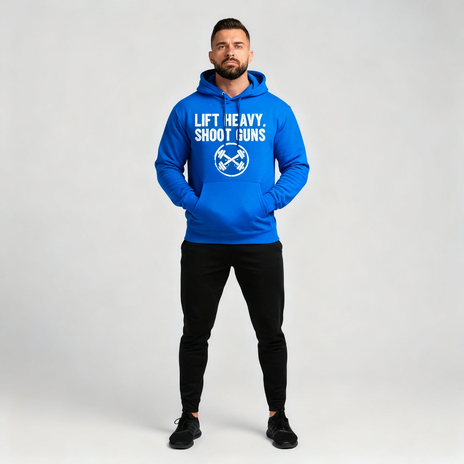 Lift Heavy. Shoot Guns. Hoodie
