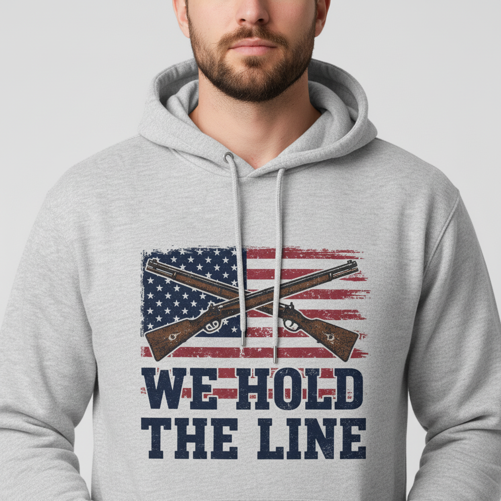 We Hold the Line Hoodie