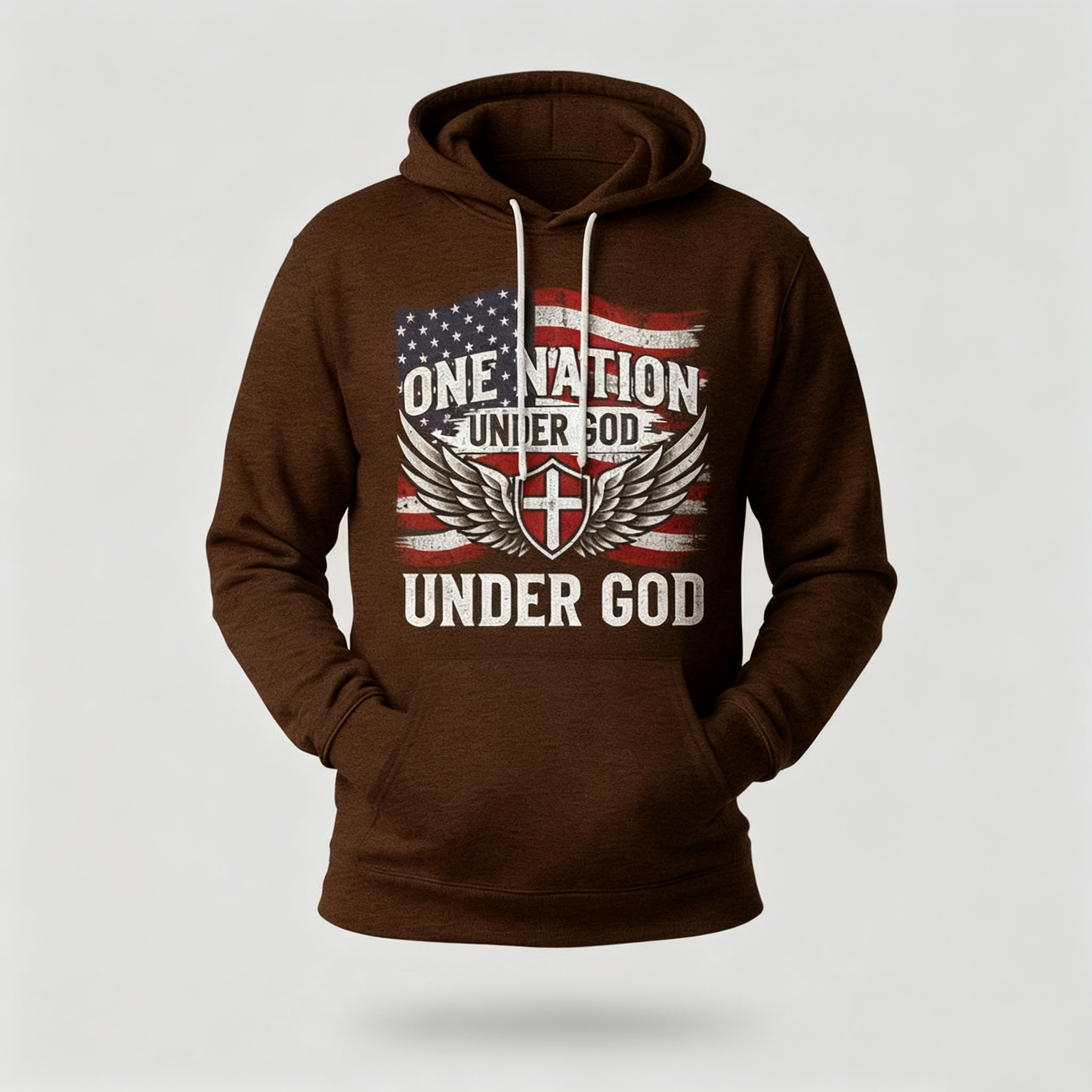 One Nation Under God Hoodie