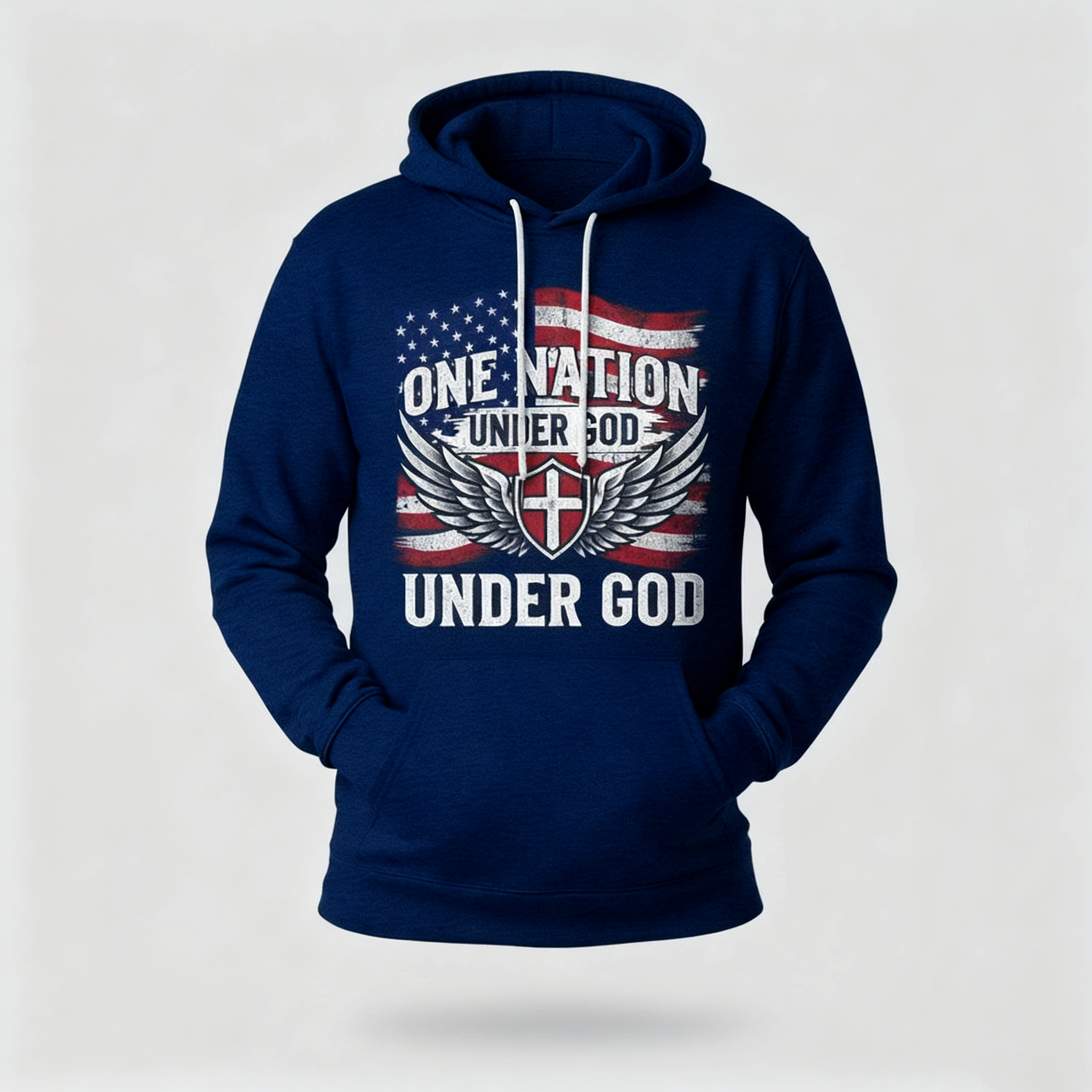 One Nation Under God Hoodie