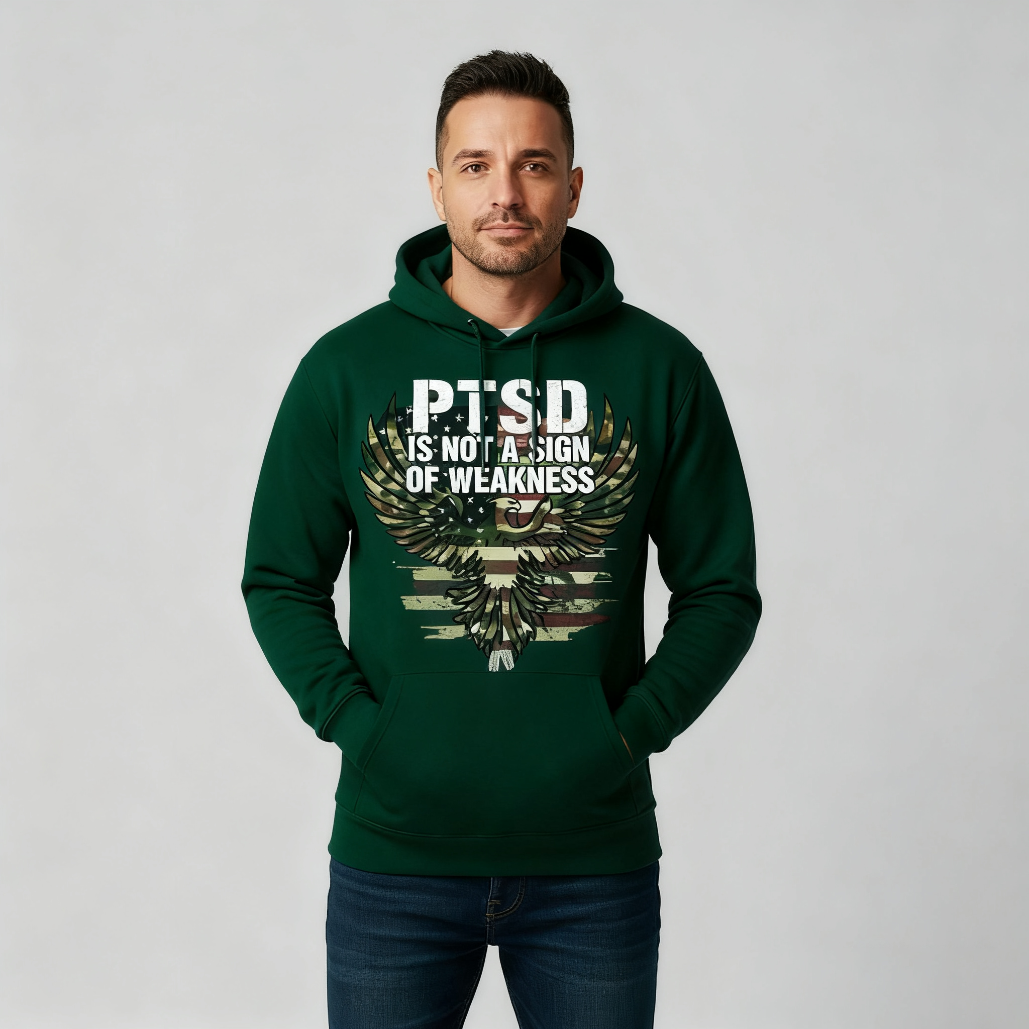 PTSD Is Not A Sign Of Weakness Hoodie