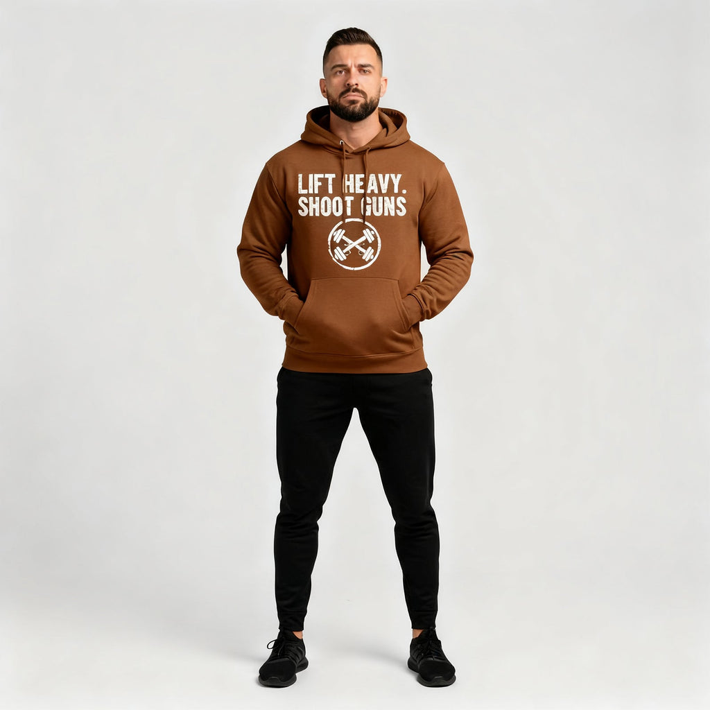 Lift Heavy. Shoot Guns. Hoodie