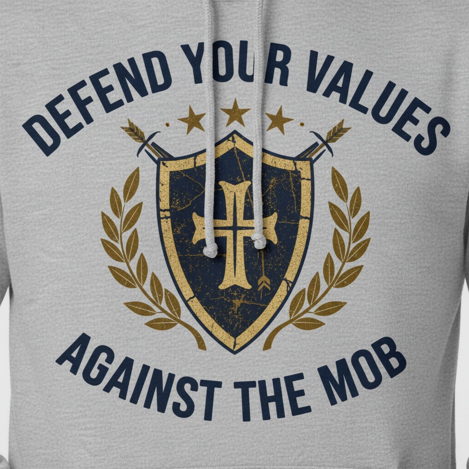Defend Your Values Against The Mob Hoodie