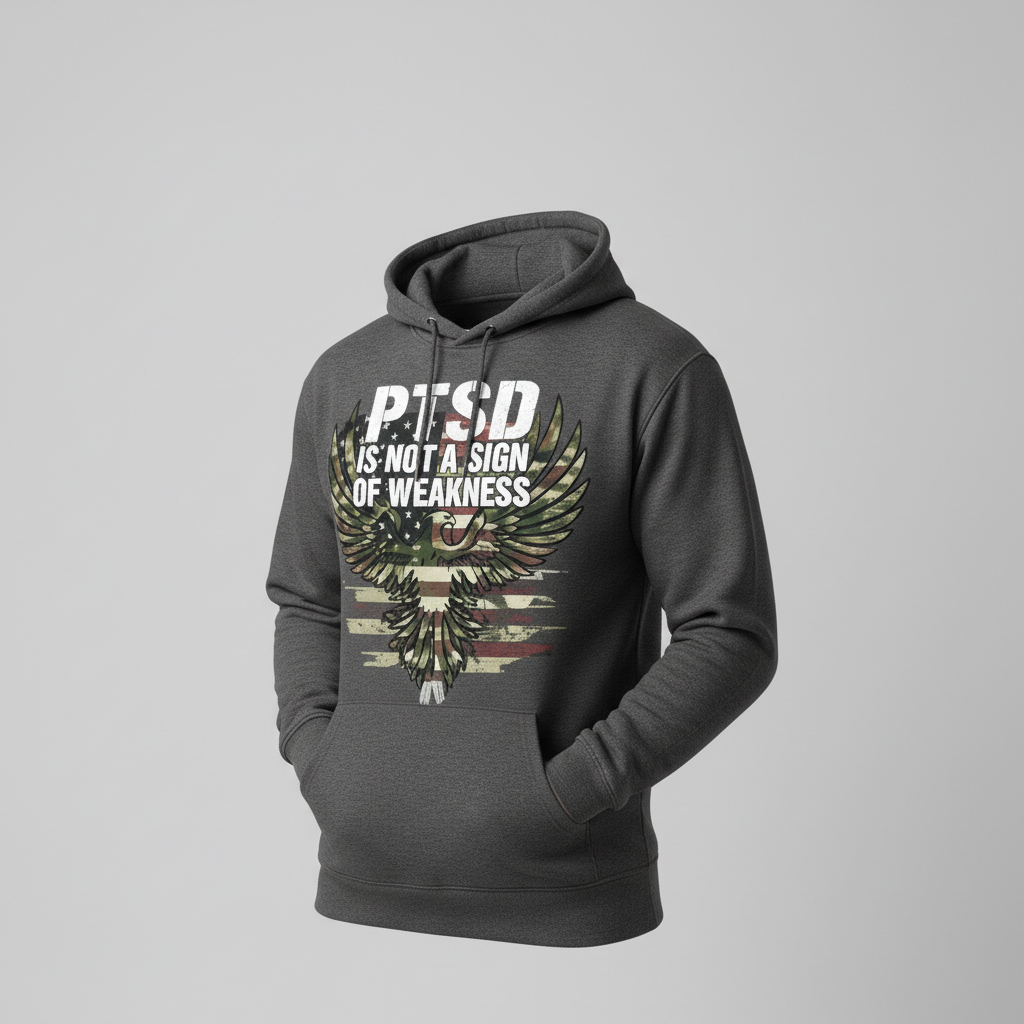 PTSD Is Not A Sign Of Weakness Hoodie