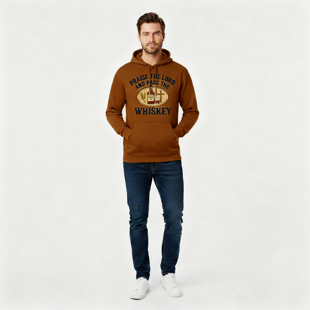 Praise The Lord And Pass The Whiskey Hoodie