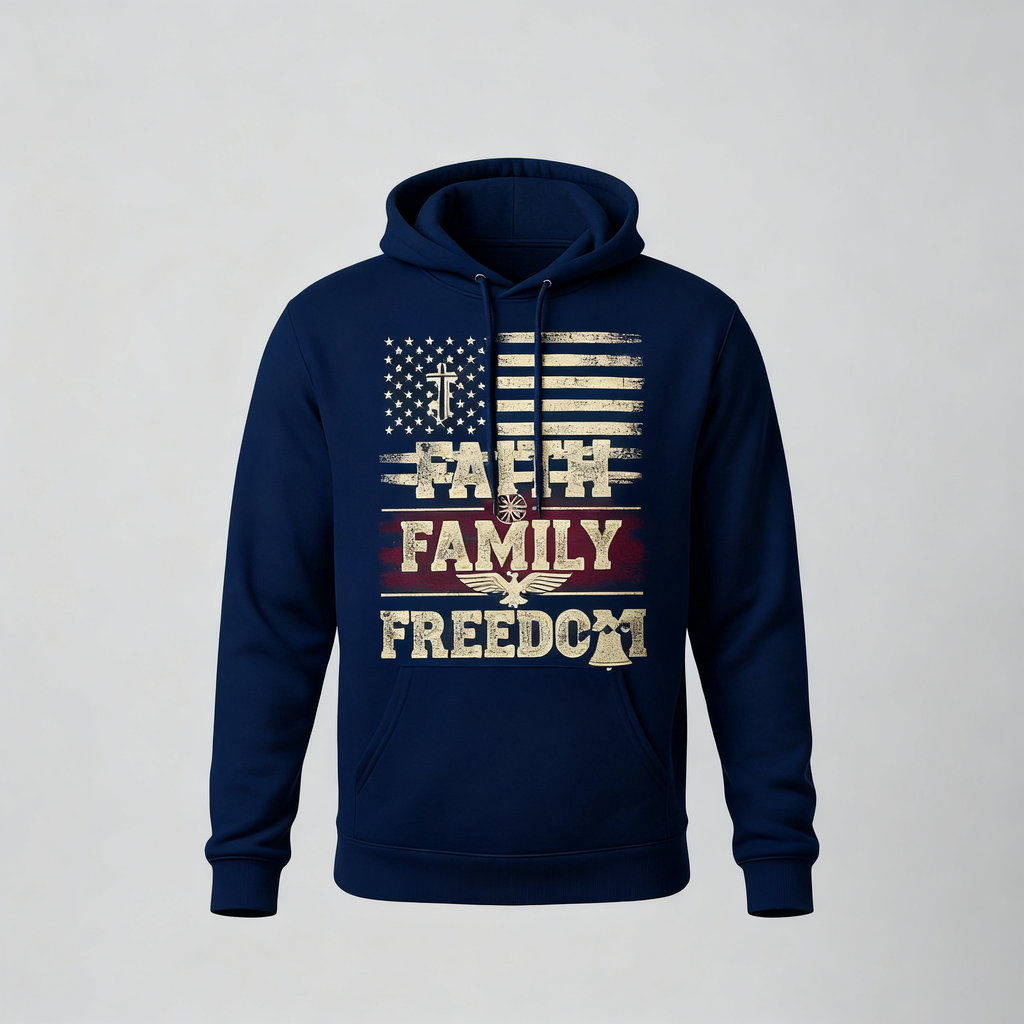 Faith Family Freedom Hoodie