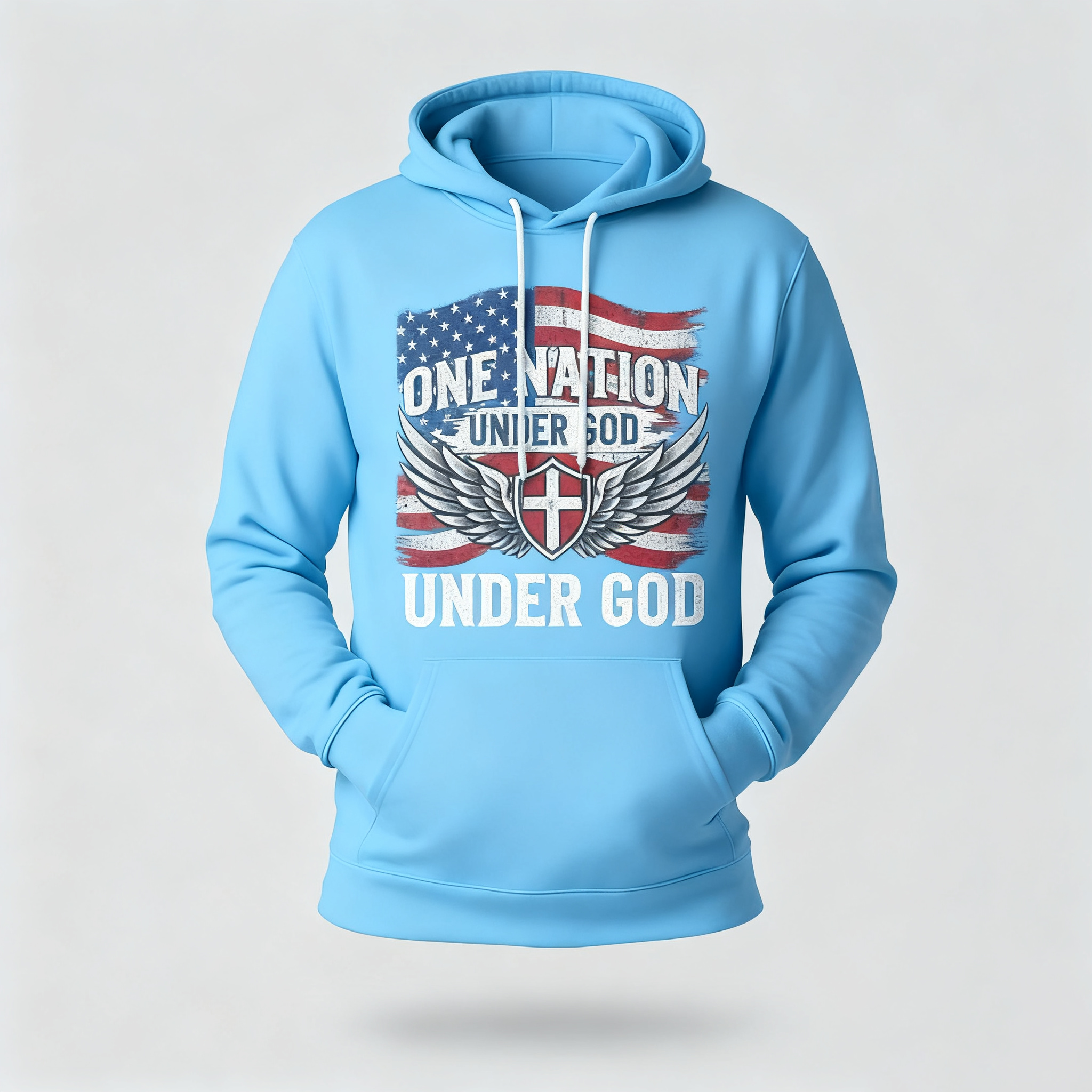 One Nation Under God Hoodie