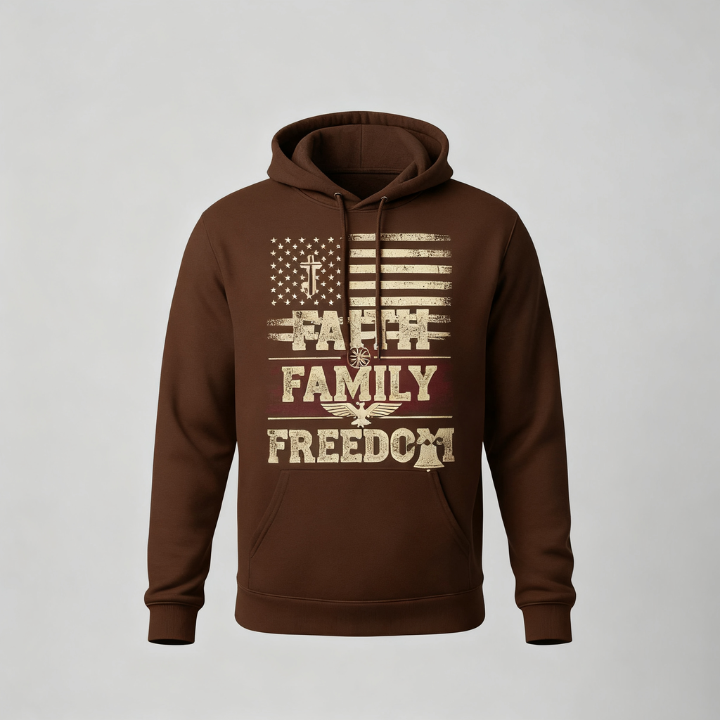 Faith Family Freedom Hoodie