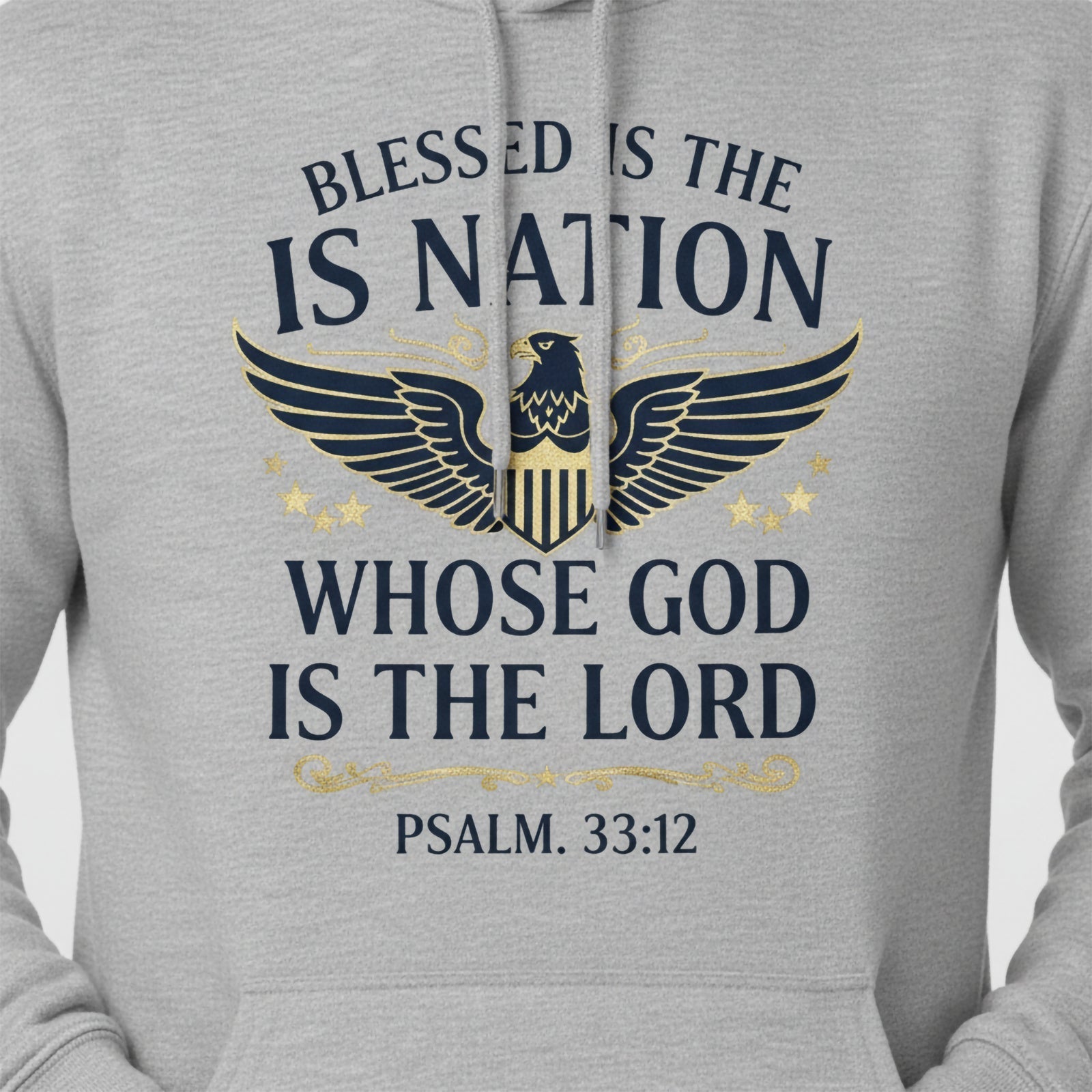 Psalm 33:12 Hoodie