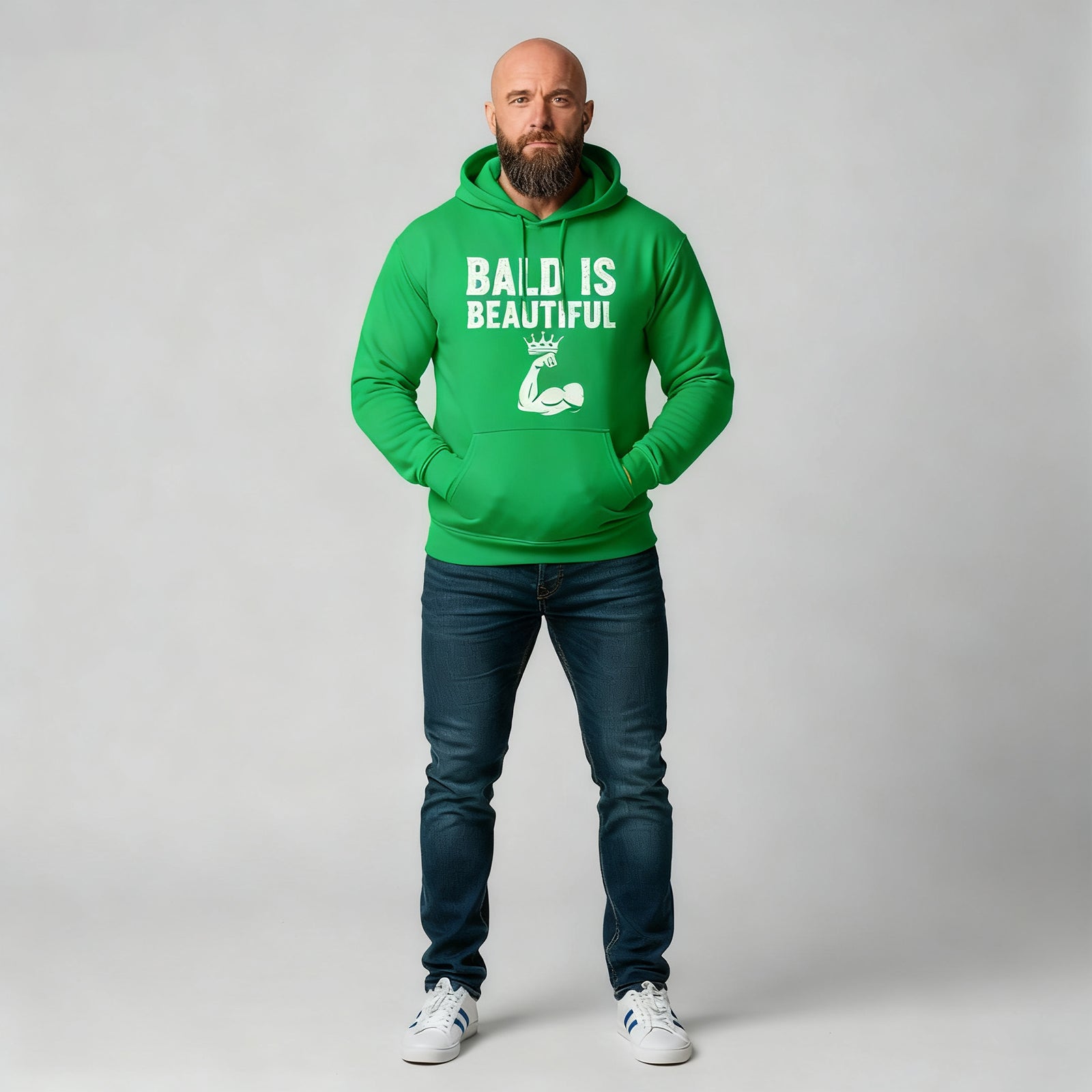 Bald Is Beautiful Hoodie