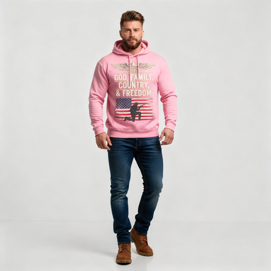 God, Family, Country, & Freedom Hoodie