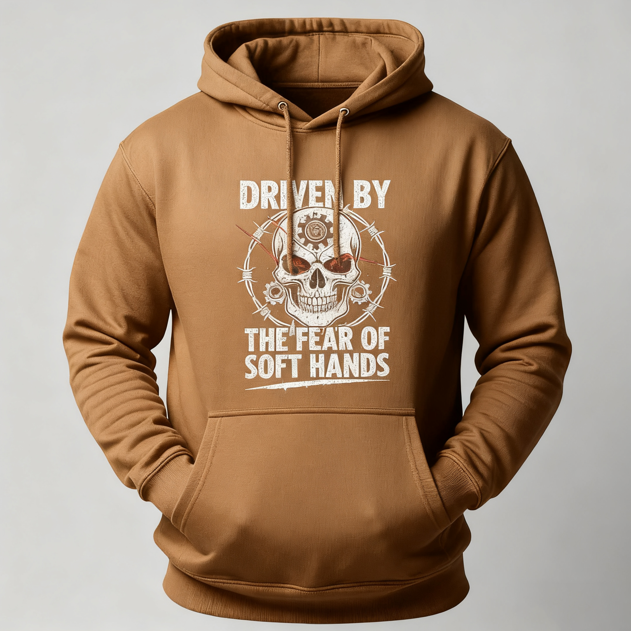 Driven By The Fear Of Soft Hands Hoodie