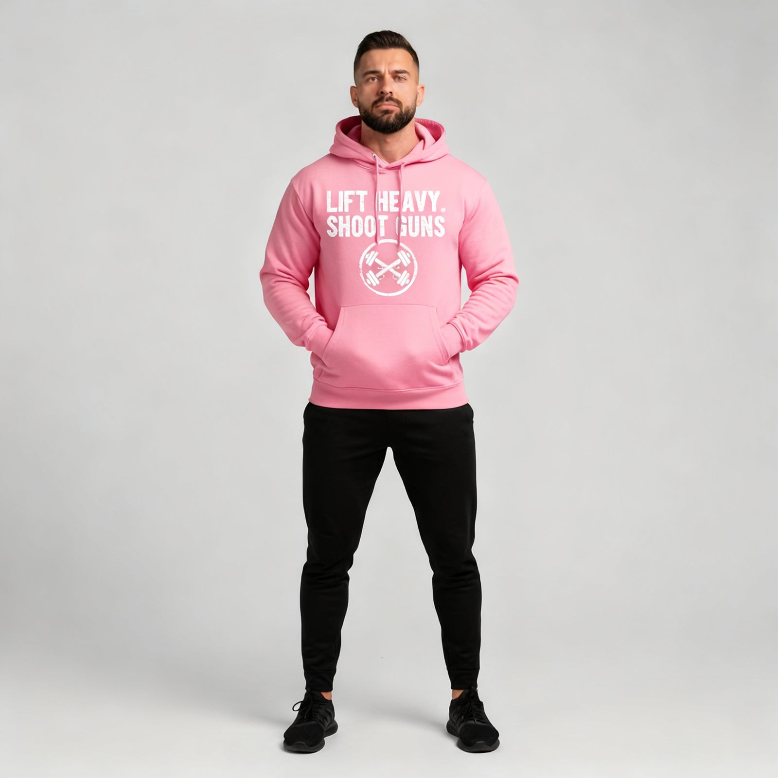 Lift Heavy. Shoot Guns. Hoodie