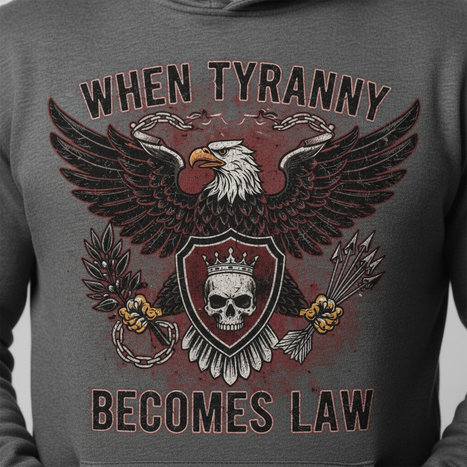 When Tyranny Becomes Law Hoodie