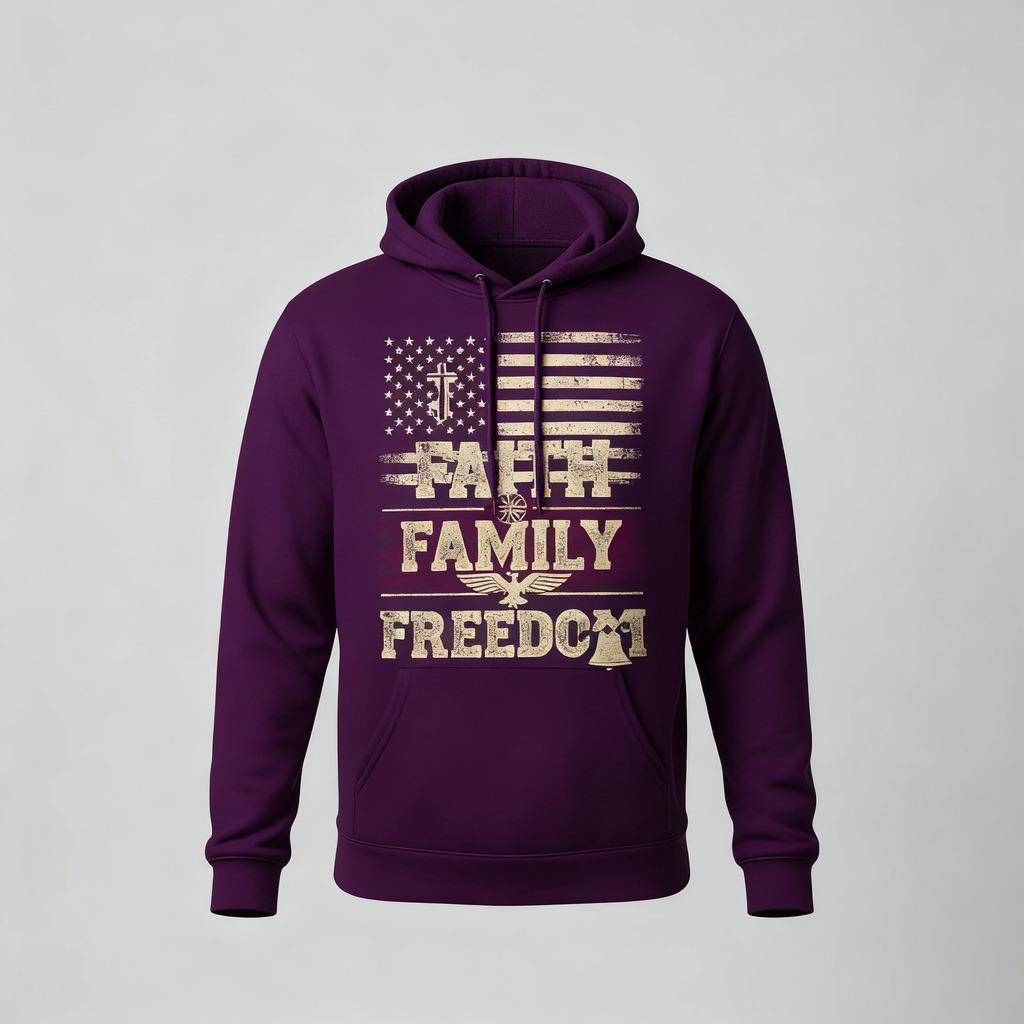 Faith Family Freedom Hoodie