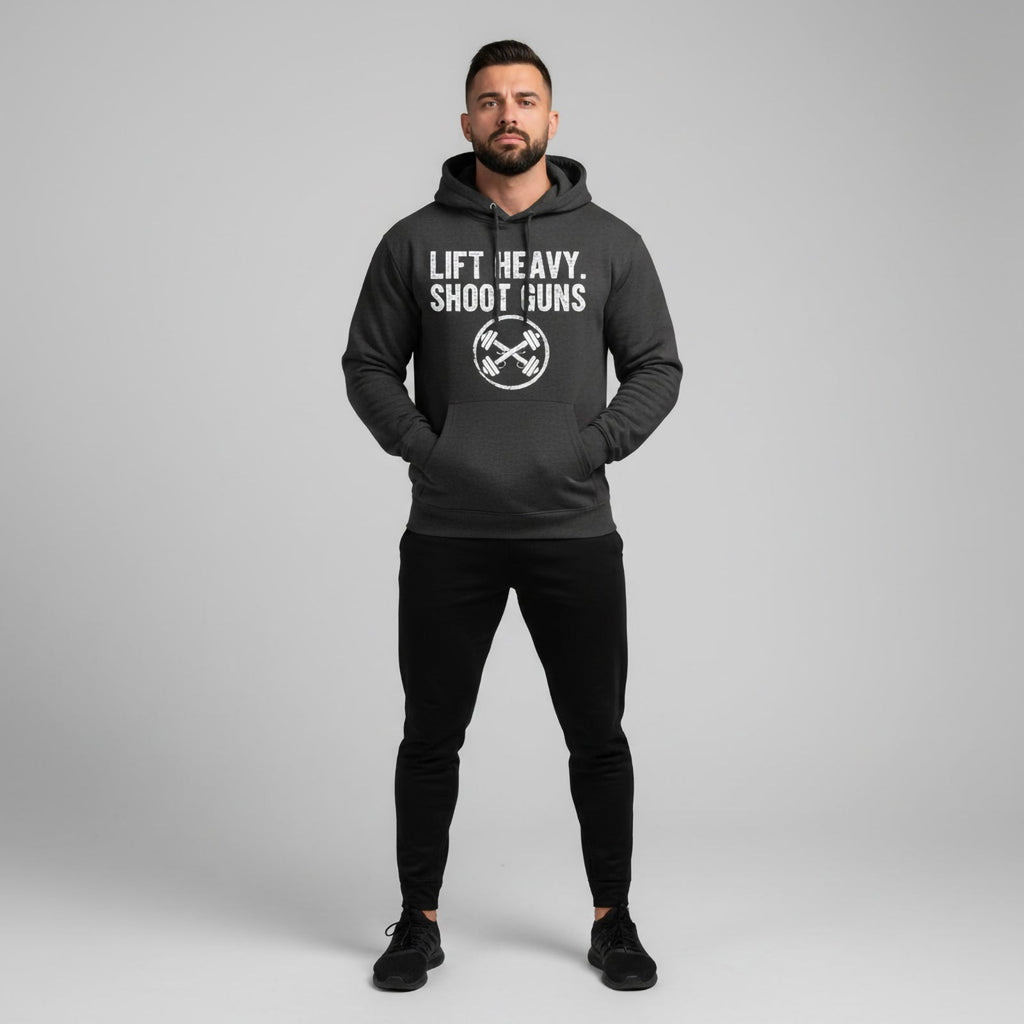 Lift Heavy. Shoot Guns. Hoodie