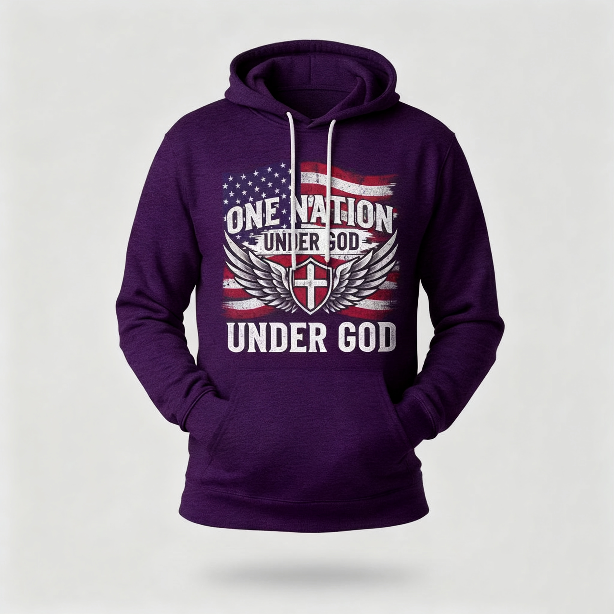 One Nation Under God Hoodie