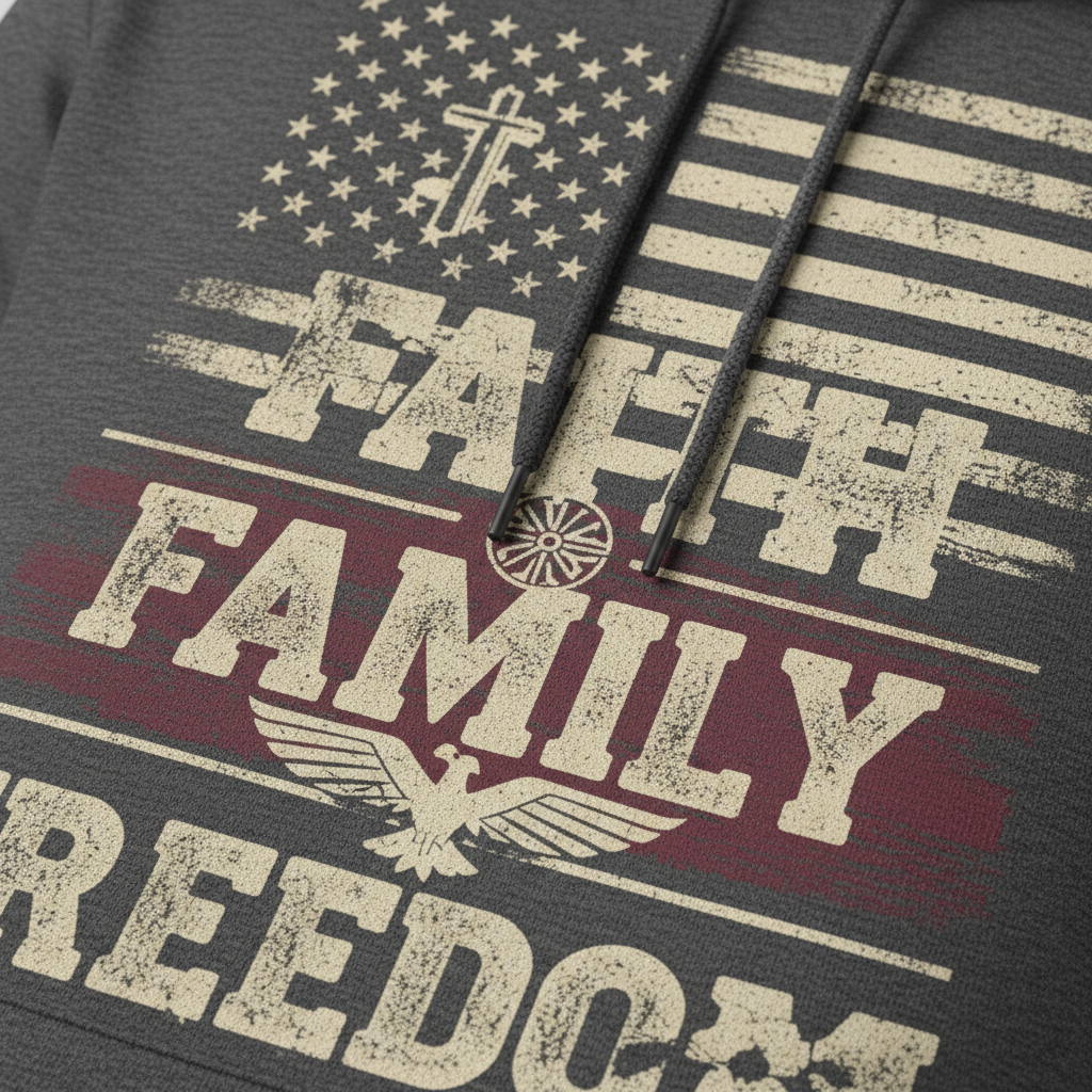 Faith Family Freedom Hoodie