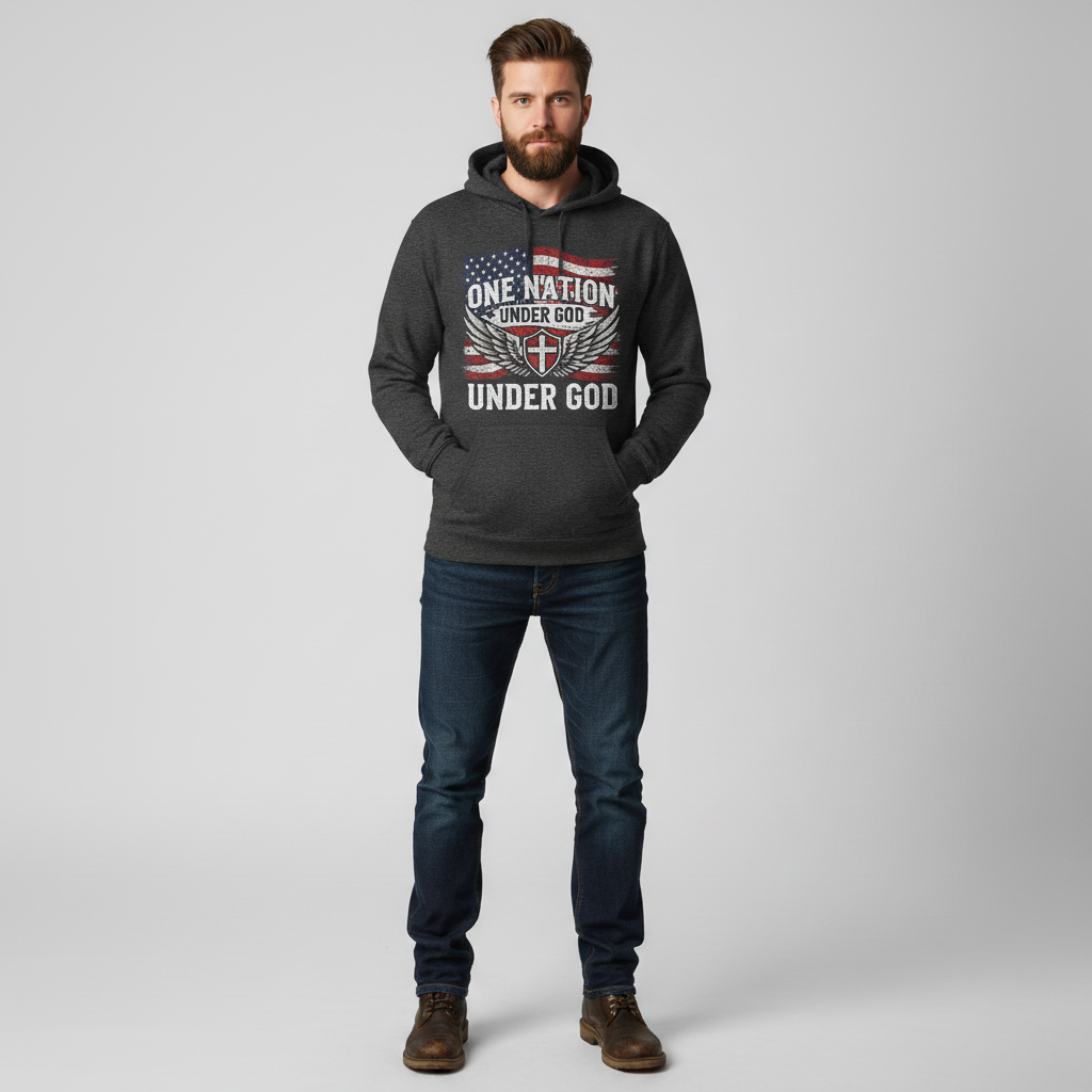 One Nation Under God Hoodie