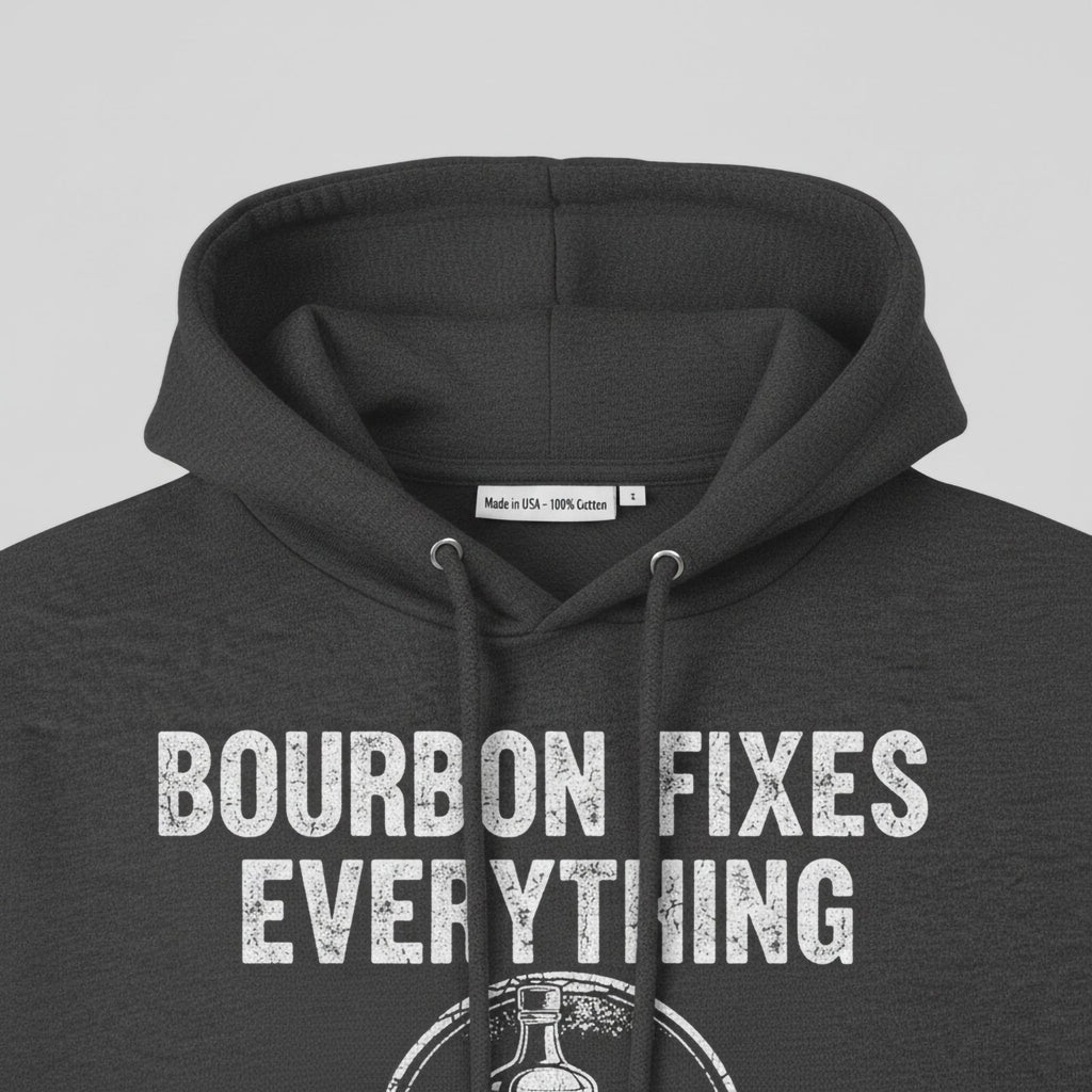 Bourbon Fixes Everything Hoodie