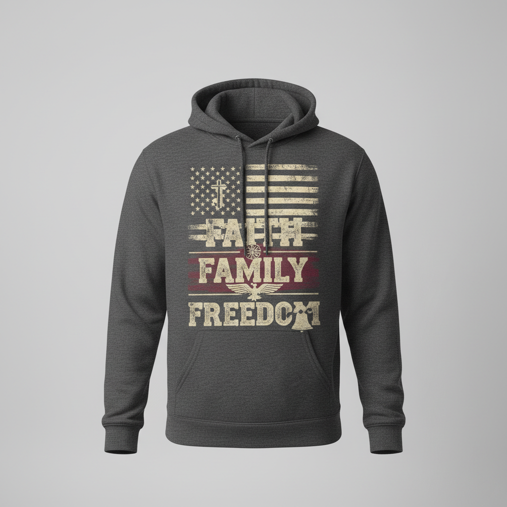 Faith Family Freedom Hoodie