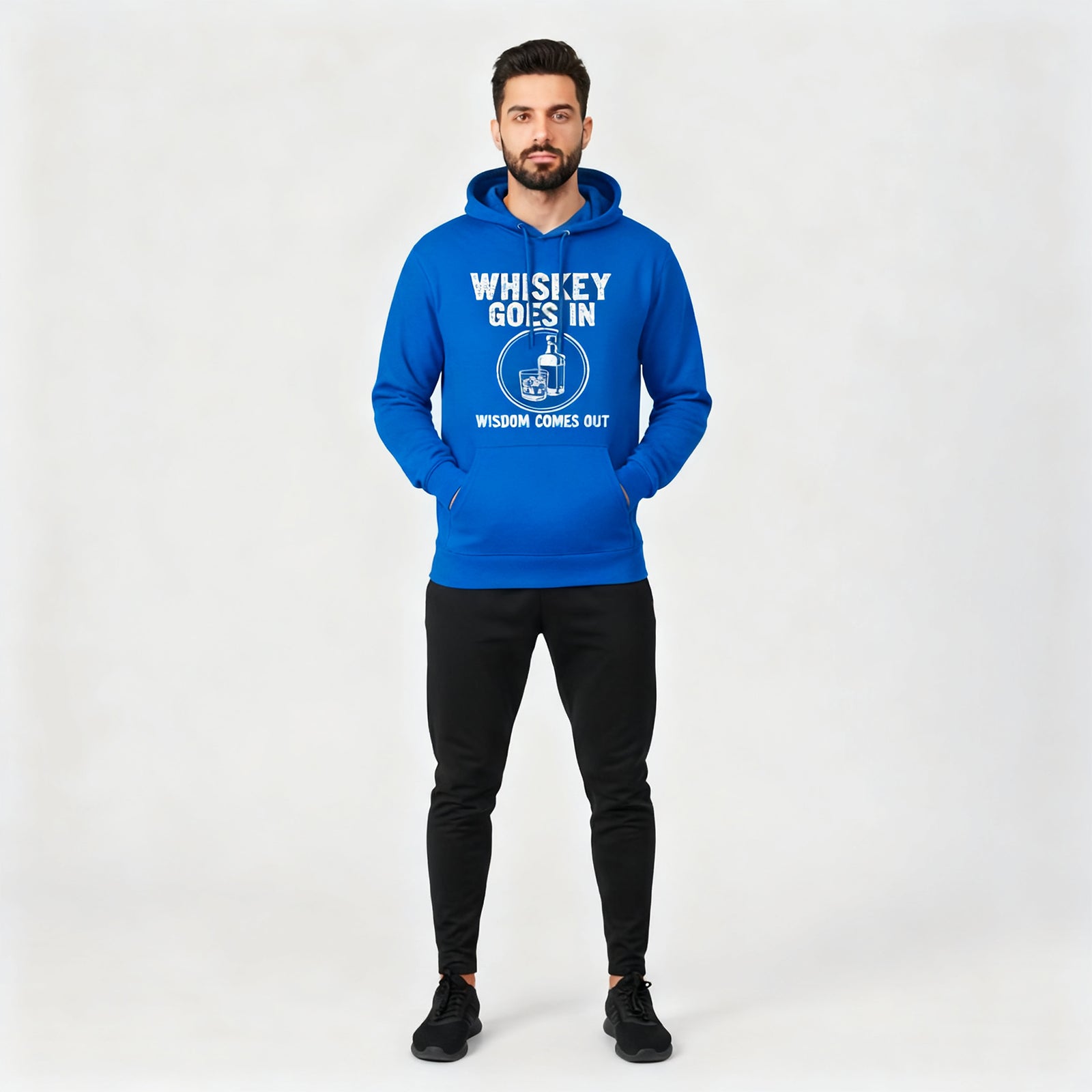 Whiskey Goes In; Wisdom Comes Out Hoodie