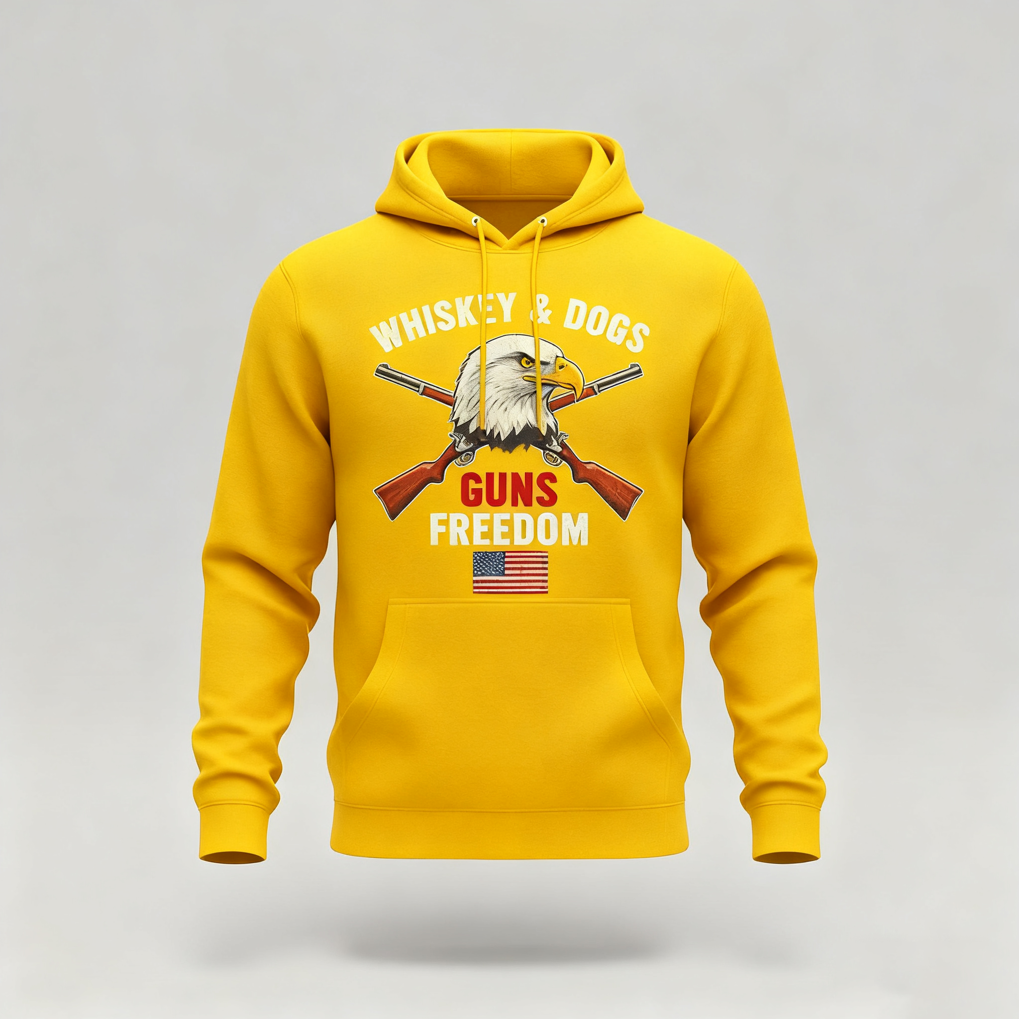 Whiskey, Dogs, Guns, & Freedom Hoodie